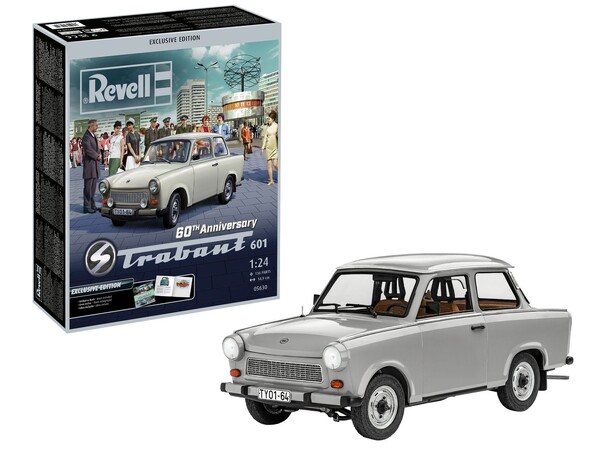 Trabant 601 60th Anniversary Revell 1:24 Byggsats 