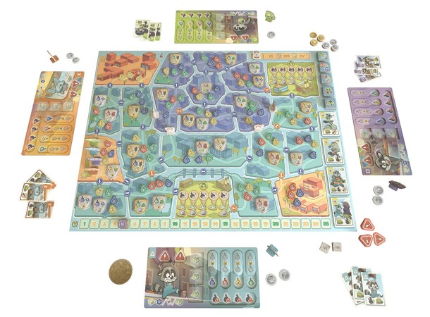 Trash Rush Brädspel 