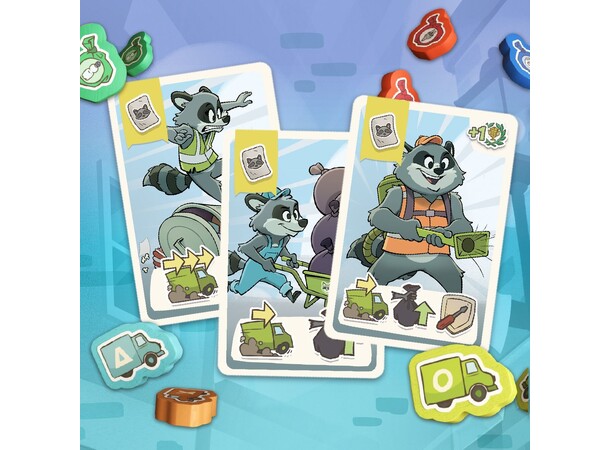 Trash Rush Brädspel 