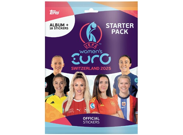 UEFA Womens Euro 2025 Sticker Starter 