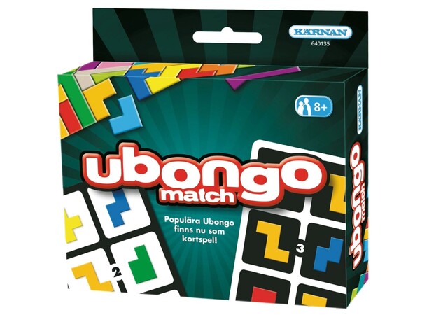 Ubongo Match Kortspel Svensk utgåva 