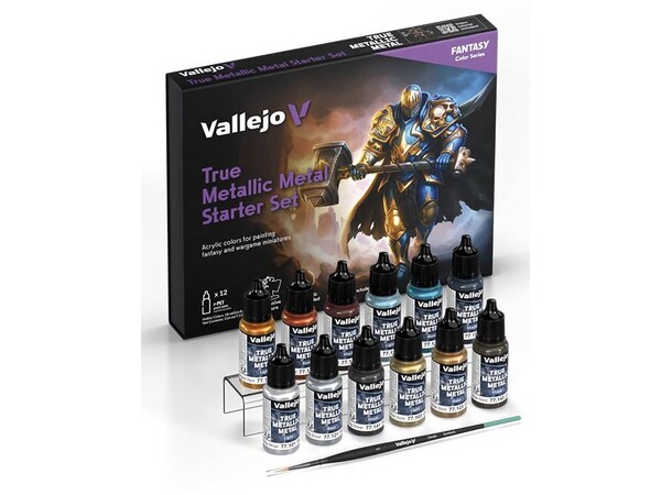 Vallejo True Metallic Starter Set True Metallic Metal 