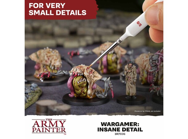 Wargamer Insane Detail Brush The Army Painter - 2025 