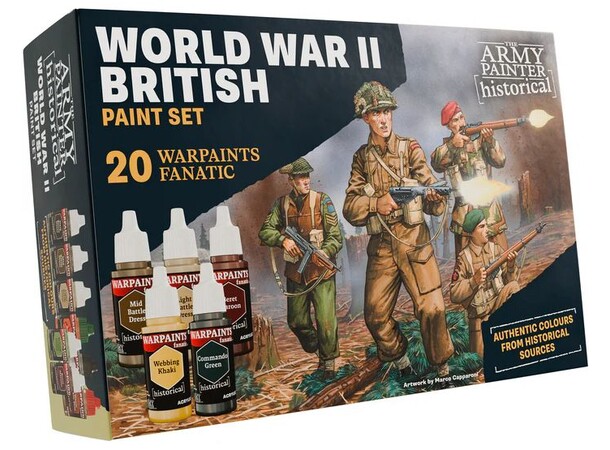 Warpaints Fanatic World War II British Army Painter - Historical 