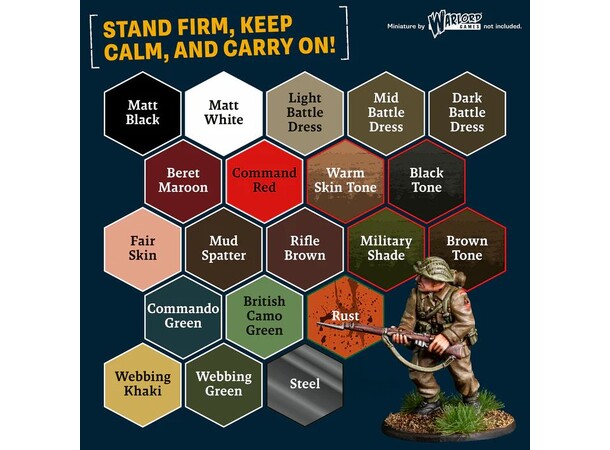 Warpaints Fanatic World War II British Army Painter - Historical 