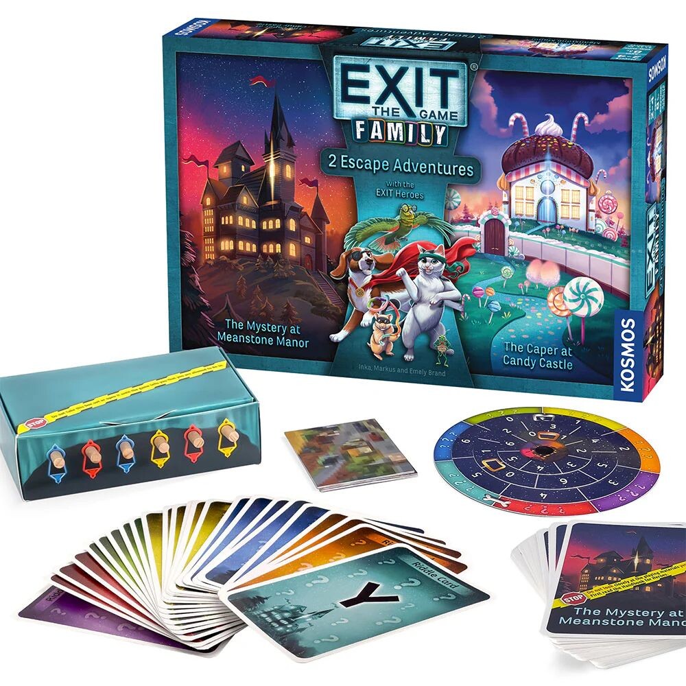 EXIT Family Escape Adventures Brädspel