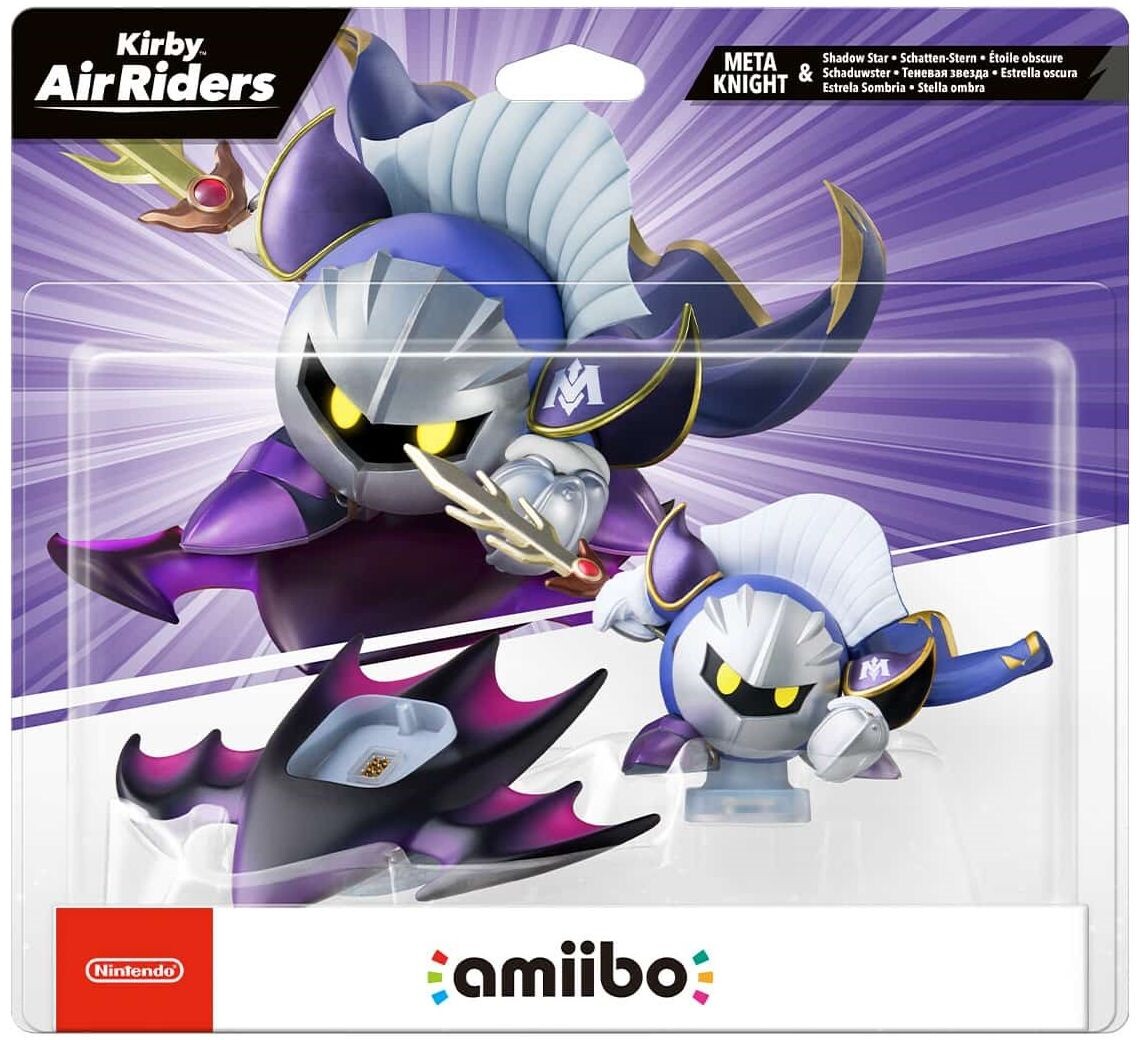 Amiibo Figur Meta Knight & Shadow Star Kirby Air Riders Collection