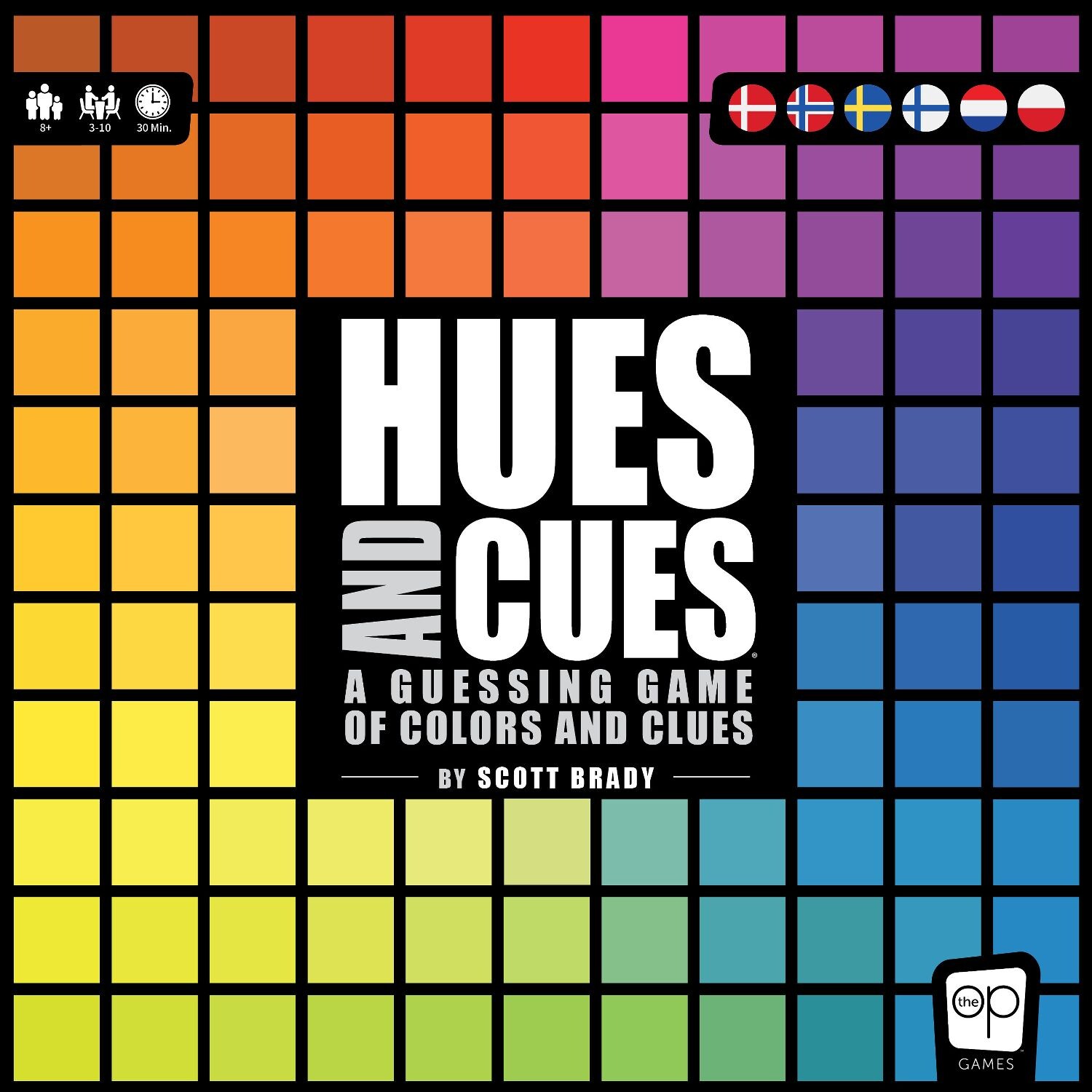 Hues and Cues Brädspel - Svensk Svensk utgåva