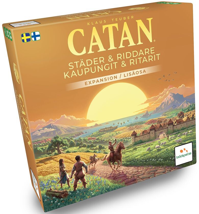 Catan Expansion - Städer & Riddere 3-4 Svensk utgåva
