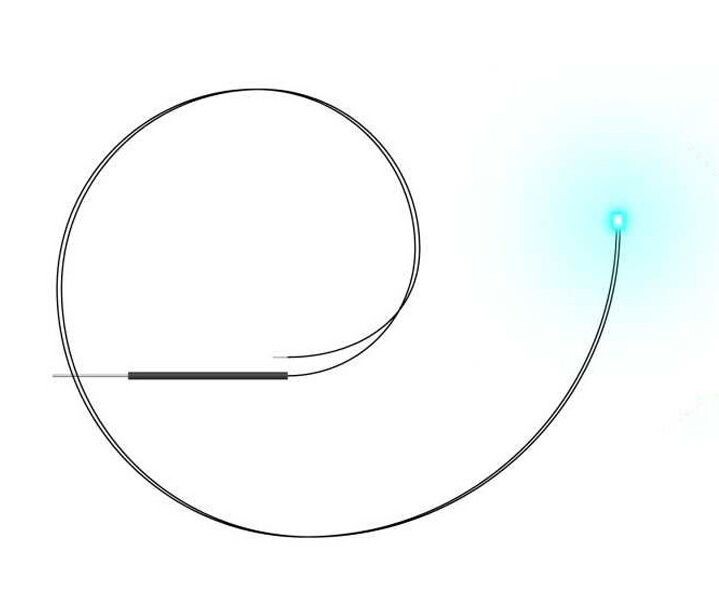 LED Light Cold White - 1mm (10 st) Green Stuff World
