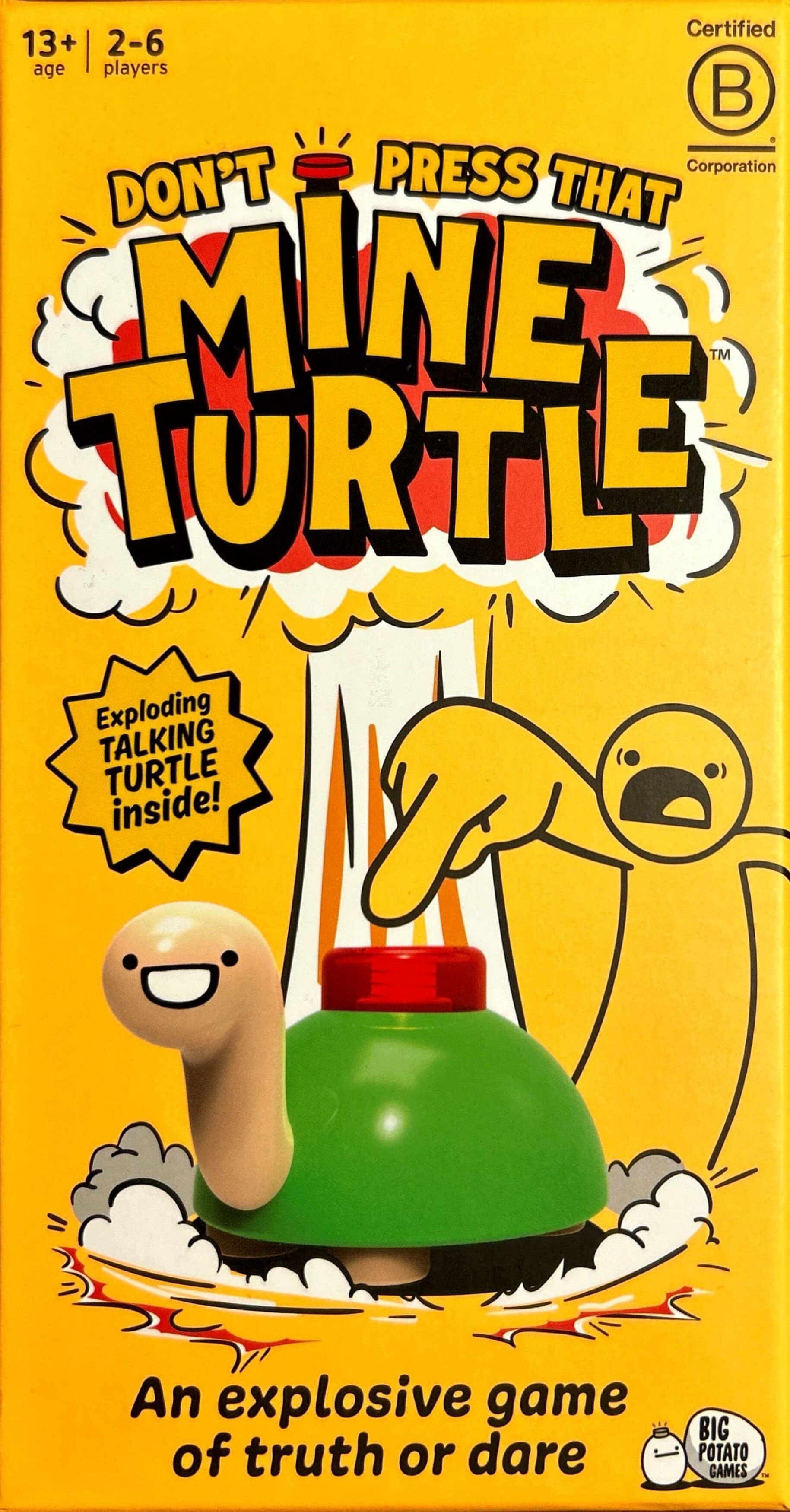 Dont Press that Mine Turtle Brädspel