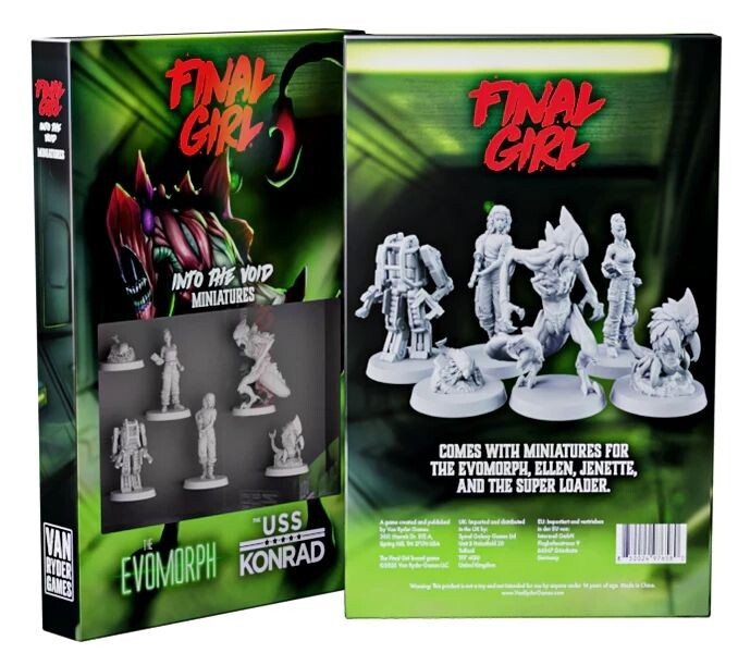Final Girl Into the Void Miniatures Expansion till Final Girl