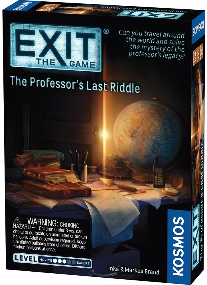 EXIT The Professors Last Riddle Brädspel