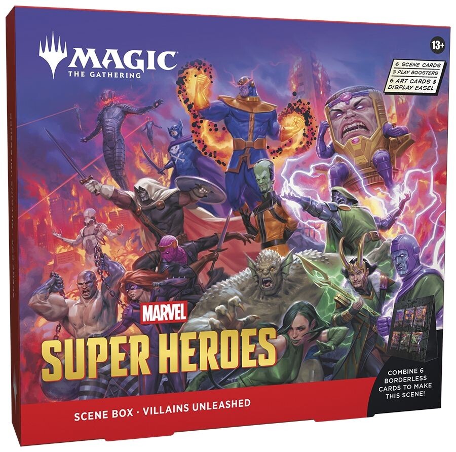 Magic Marvel Super Heroes Scene Box #2 Villains Unleashed