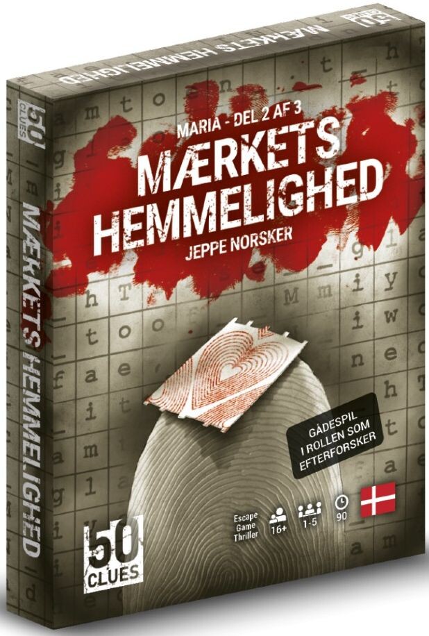 50 Clues Maria Trilogien Del 2 - DANSK Mærkets hemmelighed