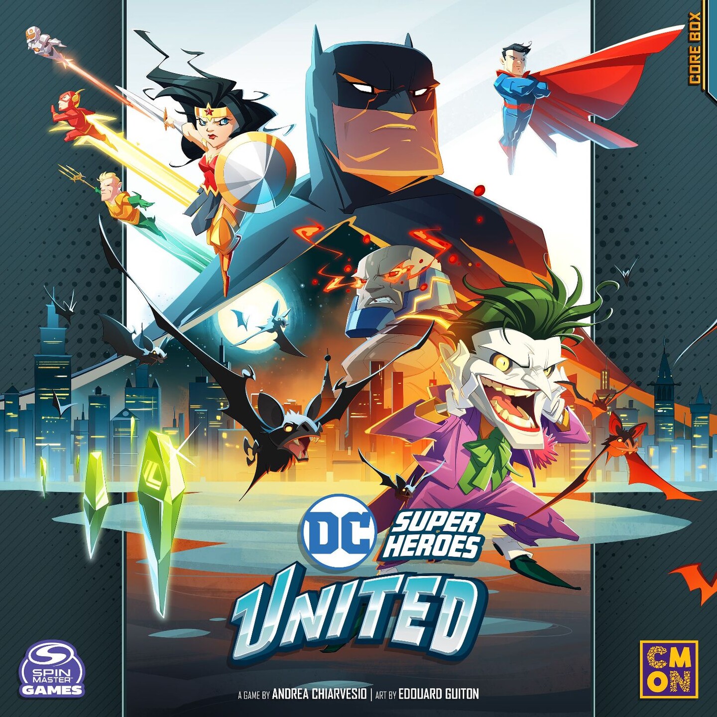 DC Super Heroes United Brädspel
