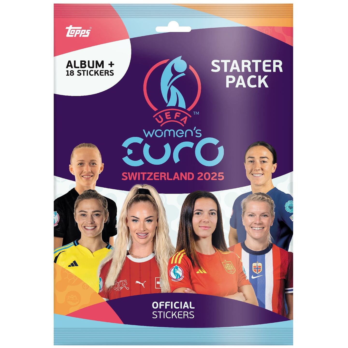 UEFA Womens Euro 2025 Sticker Starter