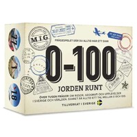 0-100 Jorden runt Frågespel Svensk utgåva