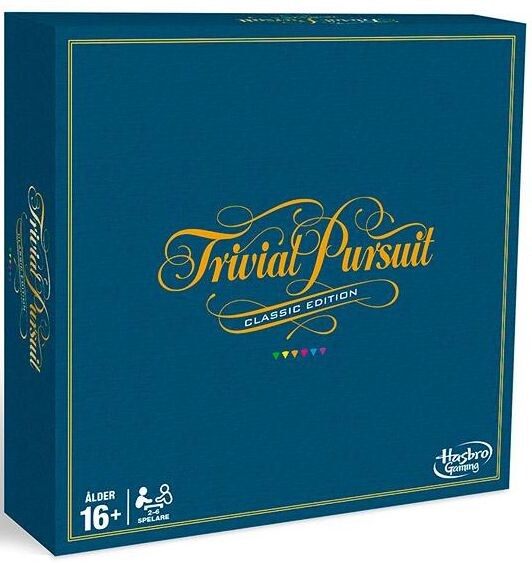 Trivial Pursuit Brädspel - Classic Ed Svensk utgåva
