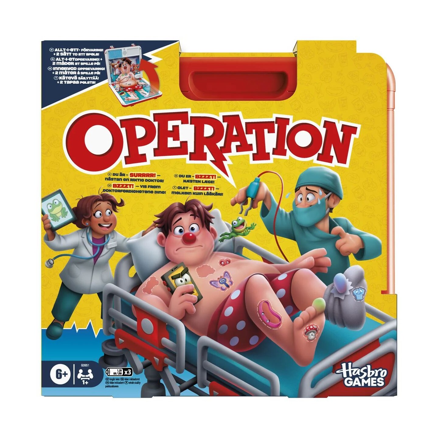 Operation Brädspel Svensk utgåva