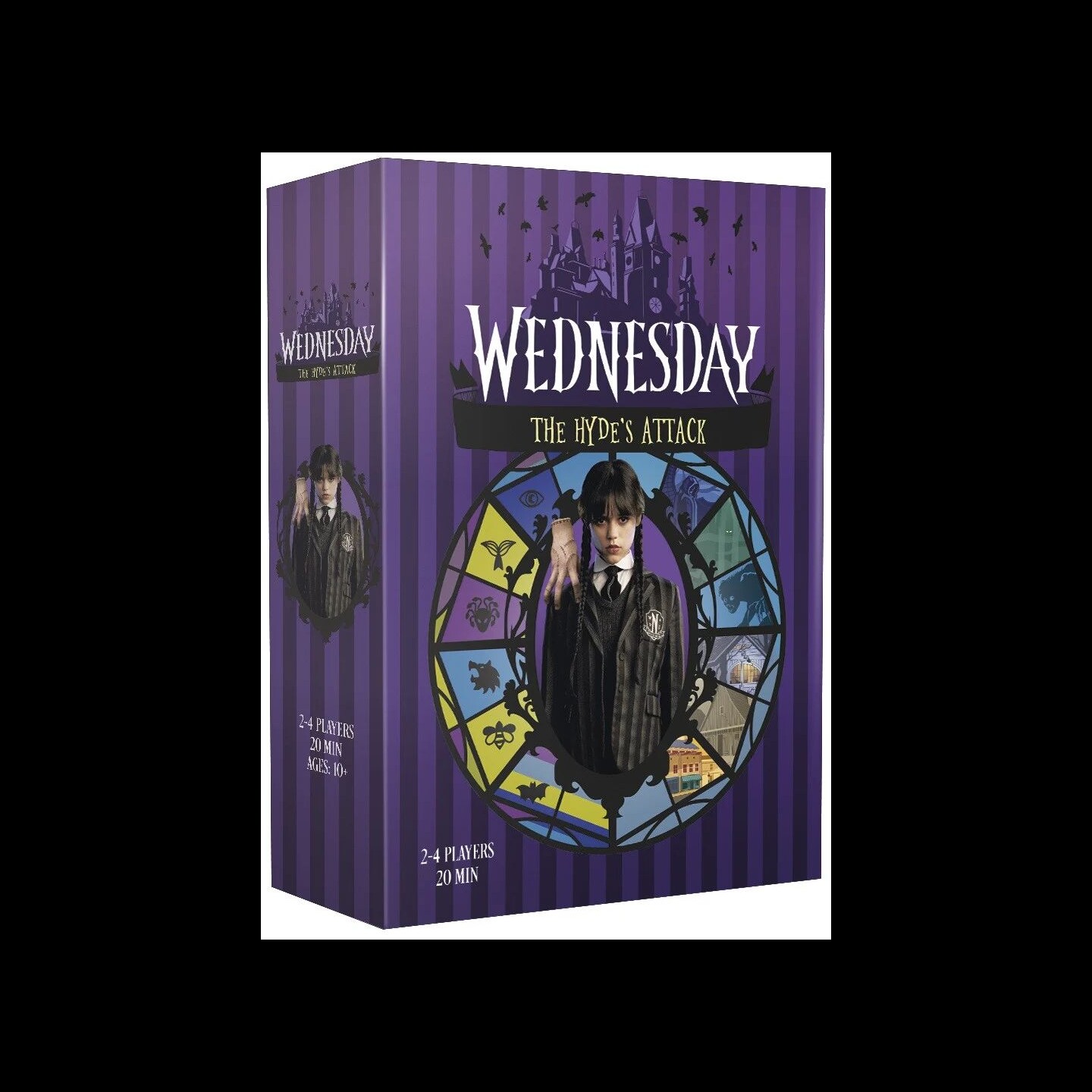 Wednesday The Hydes Attack Brädspel