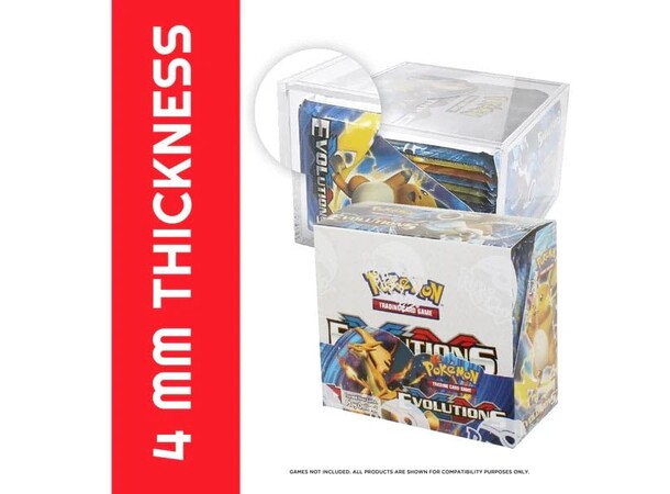 Acrylic Case Booster Box/ETB v1 Evoretro 