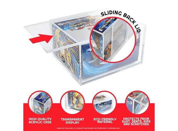 Acrylic Case Booster Box/ETB v1 Evoretro 