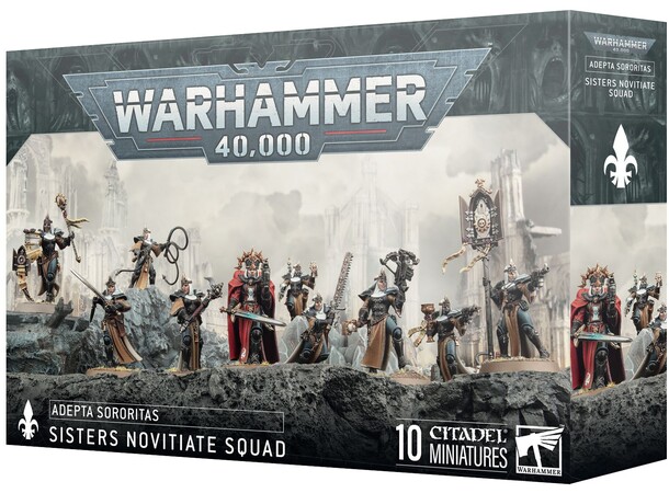 Adepta Sororitas Sisters Novitiate Squad Warhammer 40K 