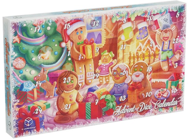 Advent Dice Calendar Julkalender Q Workshops 