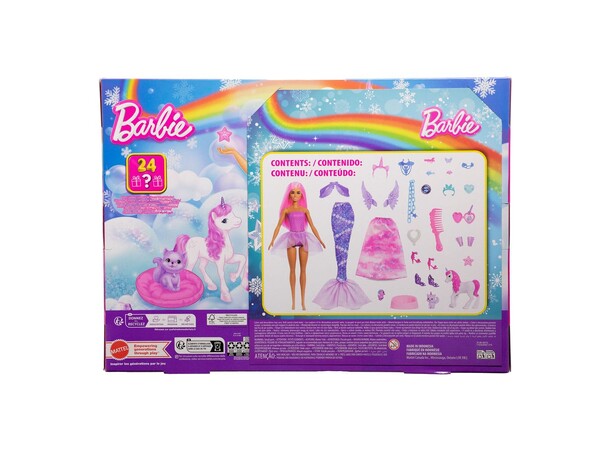 Barbie Julkalender Doll Fantasy - Advent Calendar 