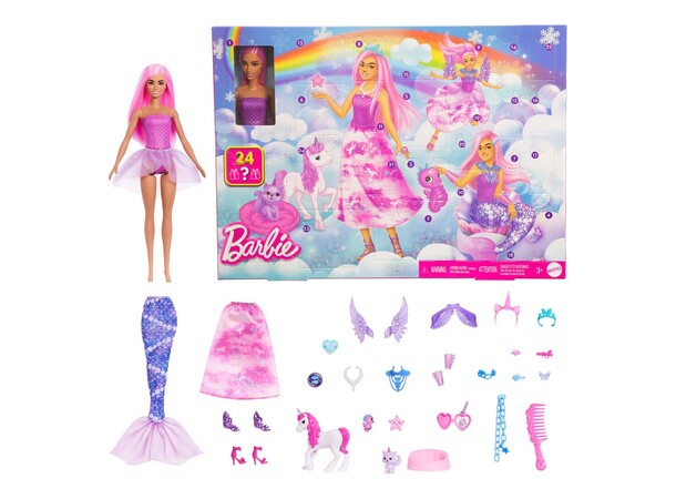 Barbie Julkalender Doll Fantasy - Advent Calendar 