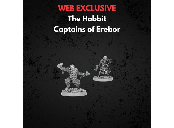 Captains of Erebor Middle-earth Strategy Battle Game 