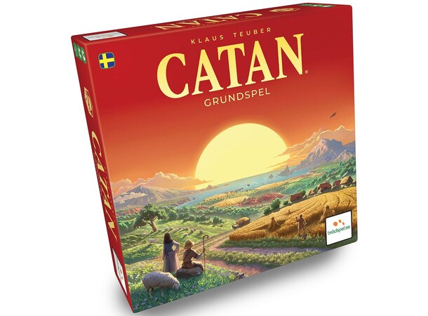 Catan Brädspel - Grundspel Svensk utgåva 