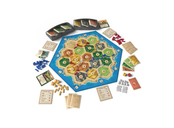 Catan Brädspel - Grundspel Svensk utgåva 