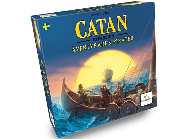 Catan Expansion - Äventyrare 2-4 Äventyrare & Pirater - Svensk utgåva 