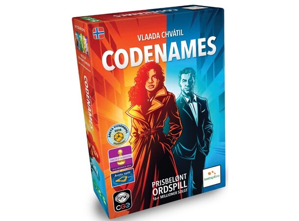 Codenames Ordspel - NORSK 