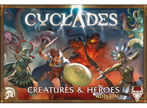 Cyclades Legendary Heroes & Creatures Expansion till Cyclades Legendary Ed 
