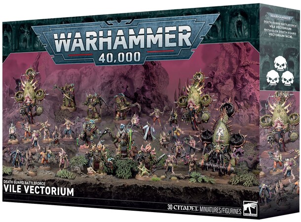 Death Guard Battleforce - SLUTSÅLD Warhammer 40K - Vile Vectorium 