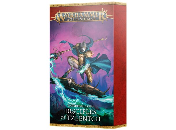 Disciples of Tzeentch Warscroll Cards Warhammer Age of Sigmar 