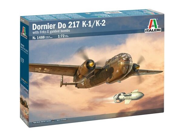 Dornier DO 217 K-1/K-2 Italeri 1:72 Byggsats 