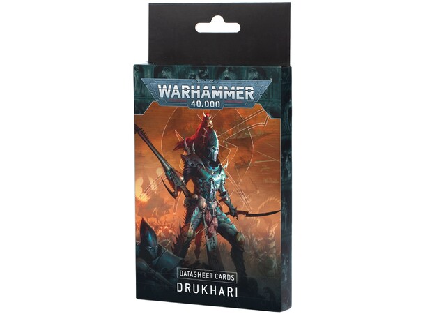 Drukhari Datasheet Cards Warhammer 40K 