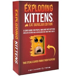 Exploding Kittens Cat Burglar Edition Kortspel