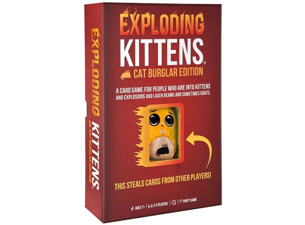 Exploding Kittens Cat Burglar Edition Kortspel 