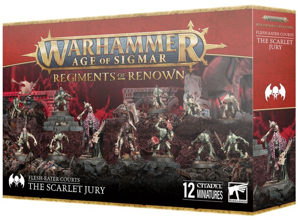Flesh-eater Courts The Scarlet Jury Warhammer Age of Sigmar 
