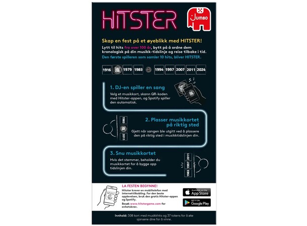 Hitster - NORSK 