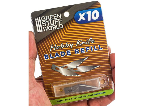 Hobbykniv Skalpell Refill 10st Green Stuff World 