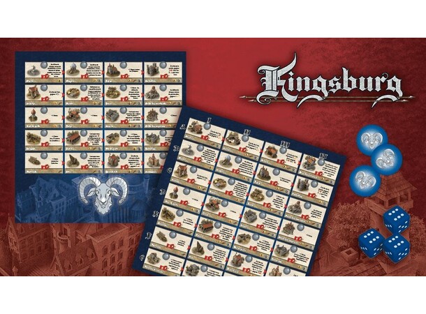 Kingsburg 3rd Edition Brädspel 