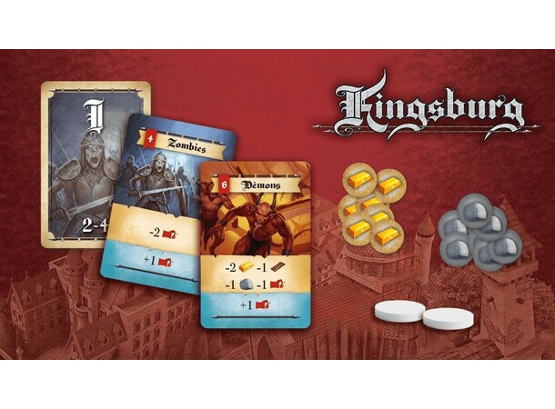 Kingsburg 3rd Edition Brädspel 