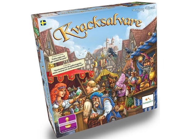 Kvakksalvare Brädspel Svensk utgåva 