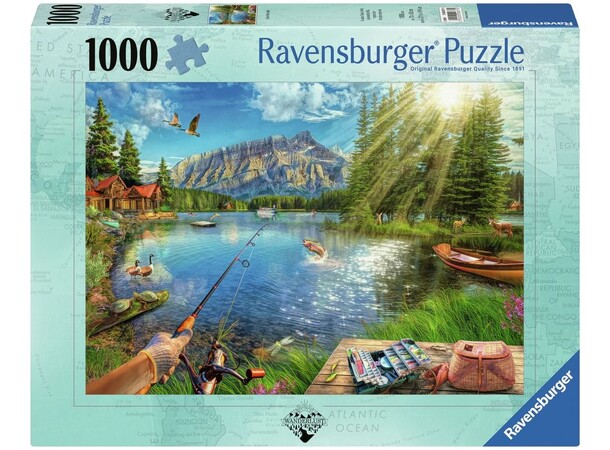Life at the Lake 1000 bitar Pussel Ravensburger Puzzle 